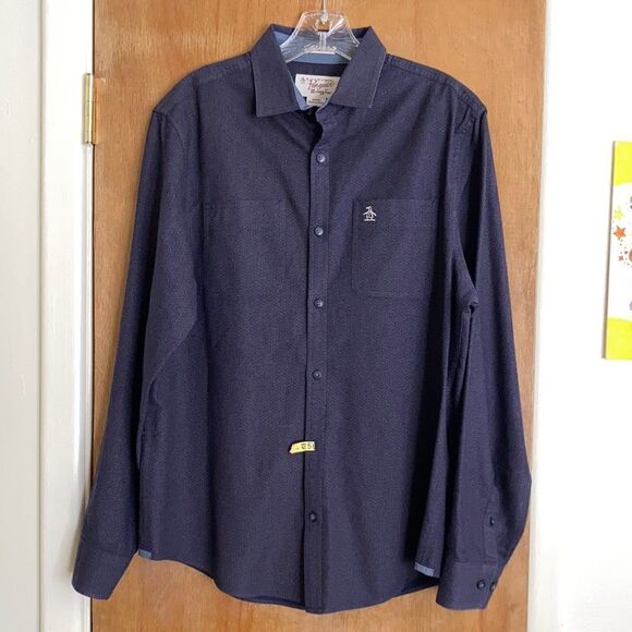 Original Penguin L/S Buttondown Shirt - Picture 1 of 7